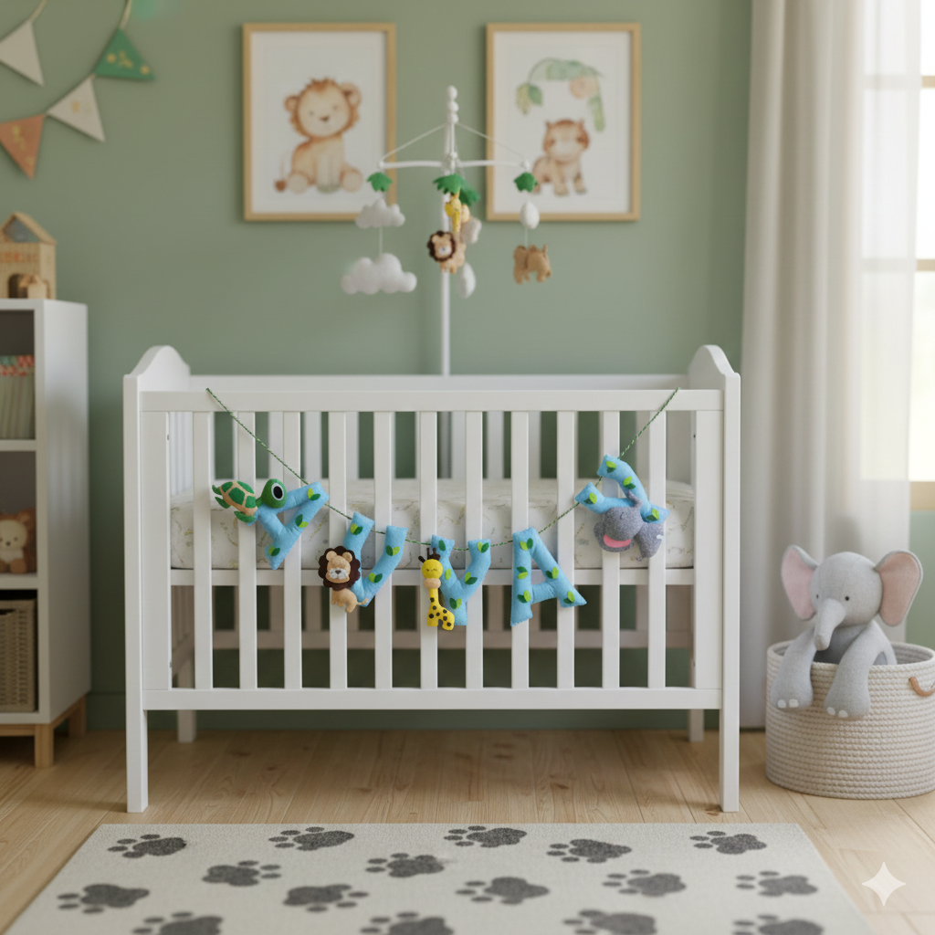 Cute Little Jungle Buddies | Personalised Bunting for kids