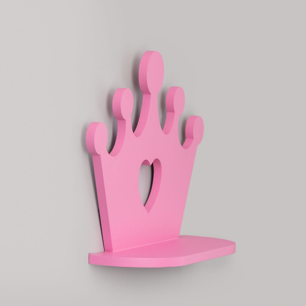 Crown Wall Shelf | Kids Room Decor