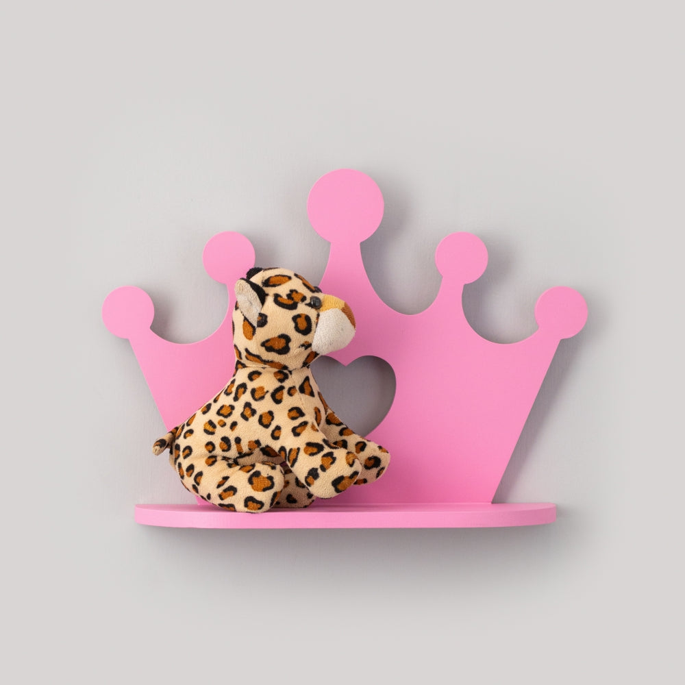 Crown Wall Shelf | Kids Room Decor