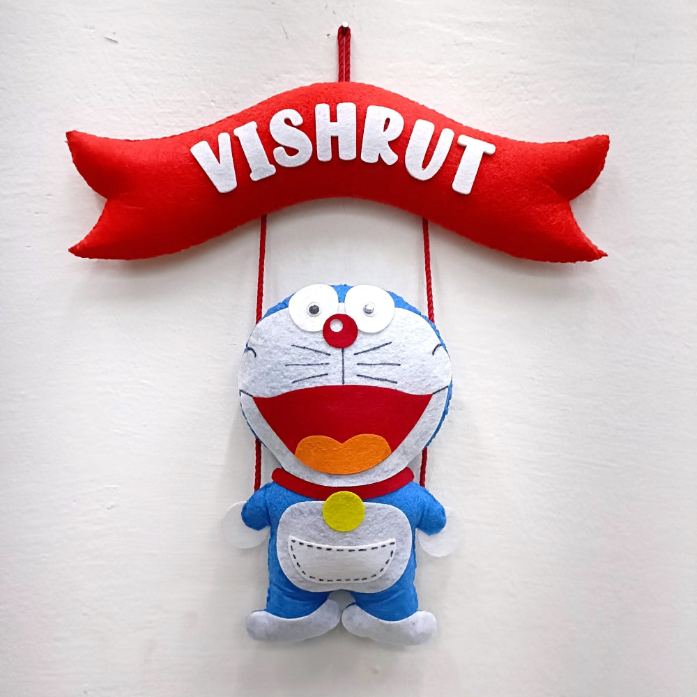 Doraemon | Personalised Felt Kids Small Hanging