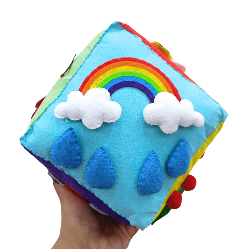Cube Sensory Toy | Newborn Gifts