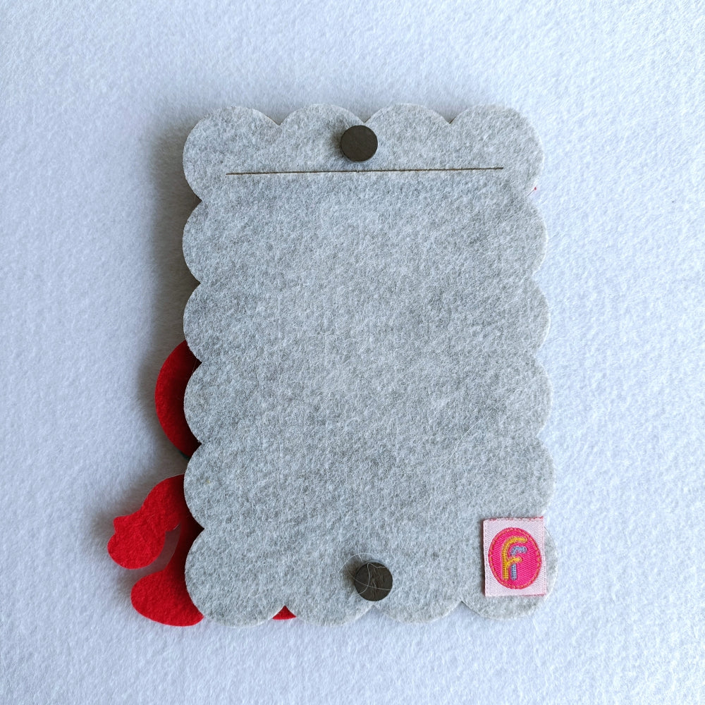 Little Explorer Frame | Astronaut | Personalised Magnetic Felt Photo Frame