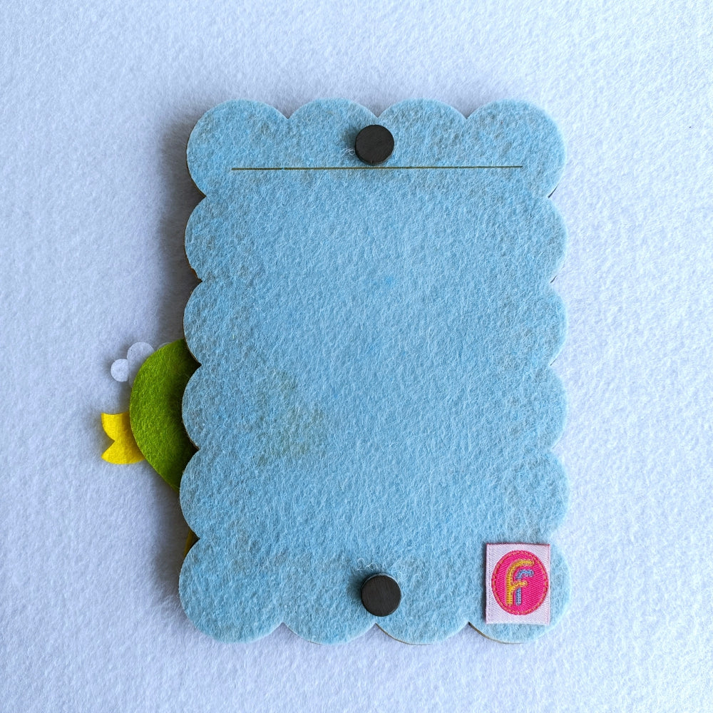 Cloud Nine Memories | Personalised Magnetic Felt Photo Frame