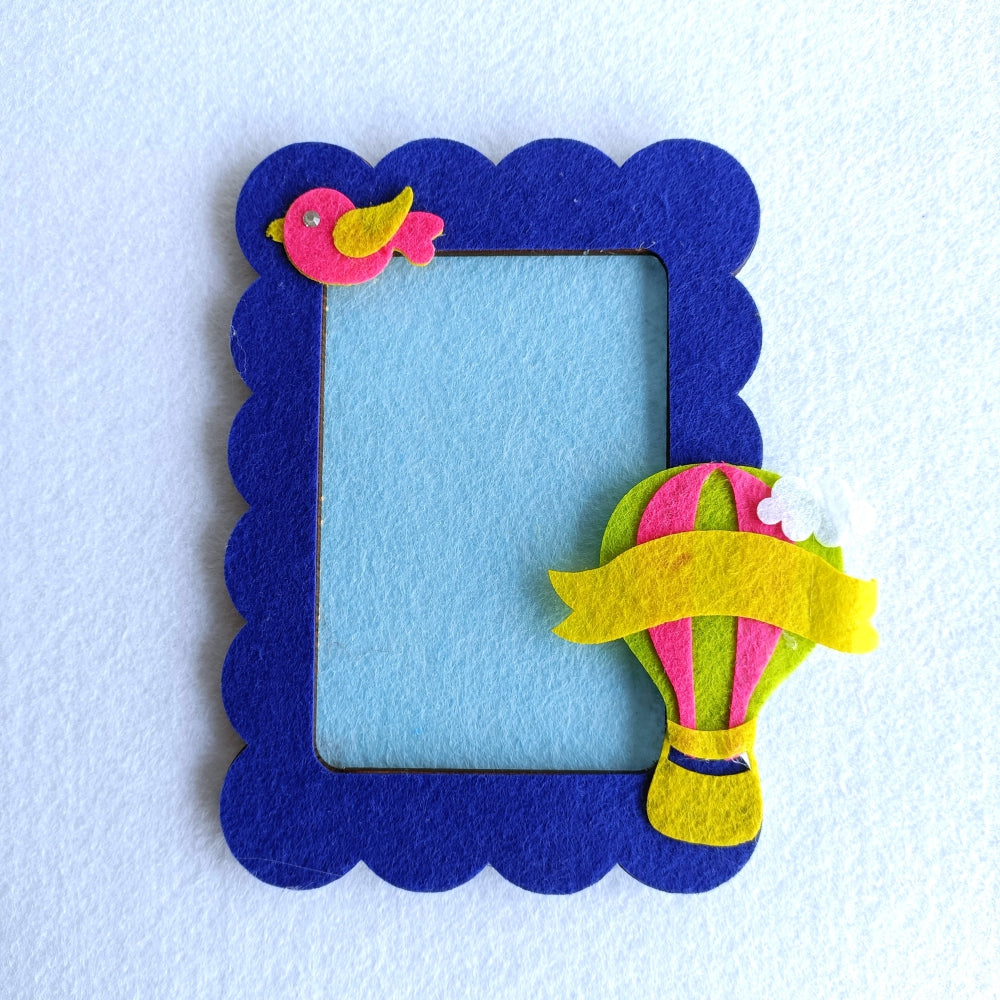Cloud Nine Memories | Personalised Magnetic Felt Photo Frame
