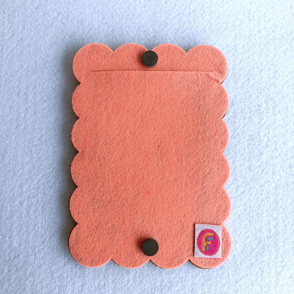 Green Giant Hulk | Personalised Magnetic Felt Photo Frame