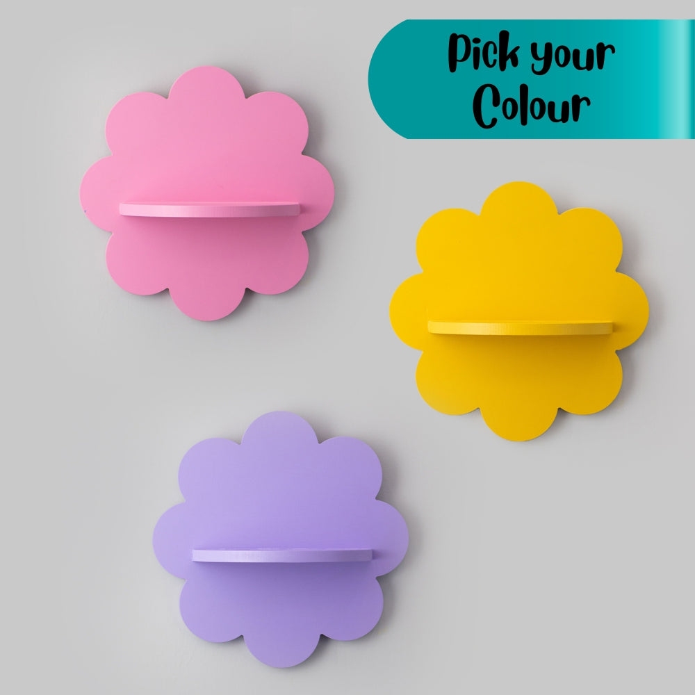 Flory Wall Shelf | Kids Room Decor