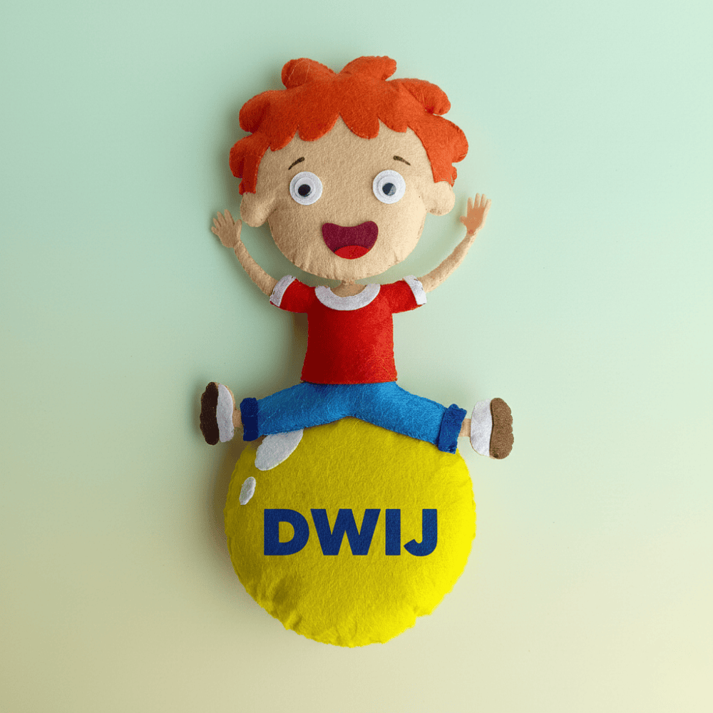 Little Boy’s World | Personalised Felt Kids Small Hanging | Return Gifts