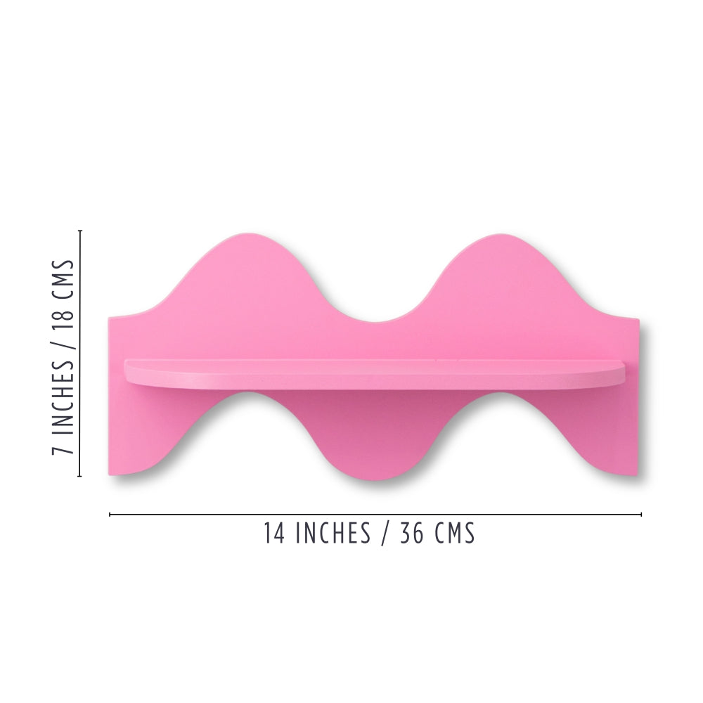 Wavy Wall Shelf | Kids Room Decor