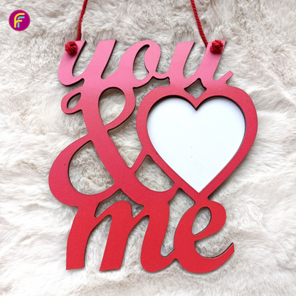 You & Me Wall decor with Photo