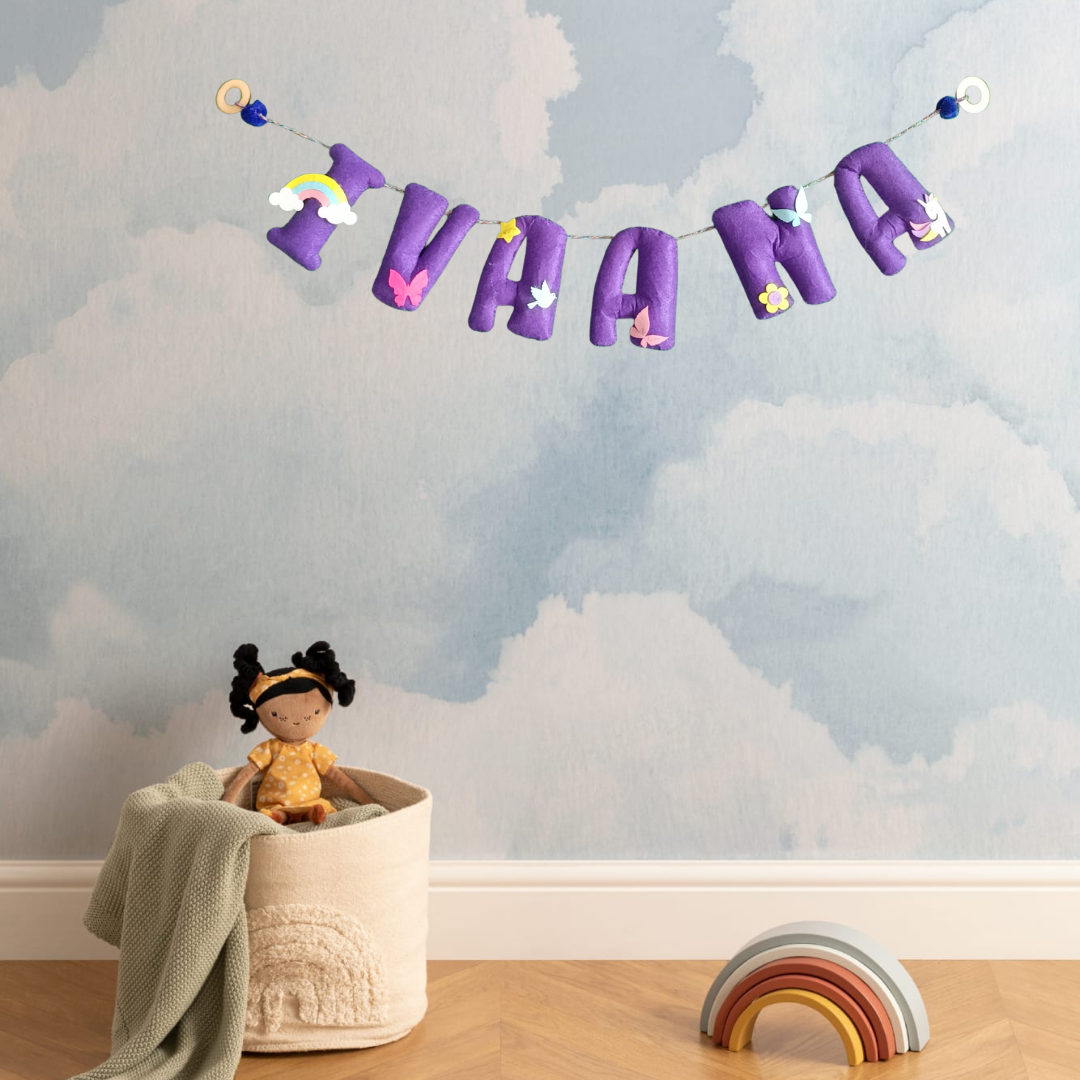 Twinkle Rainbow | Personalised Bunting for kids