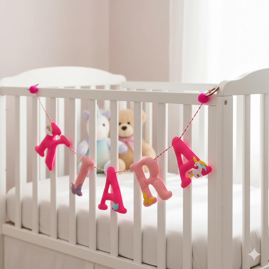 Unicorns Around | Personalised Bunting for kids