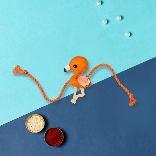 Flamingo Rakhi | Non Personalised Kids Rakhi