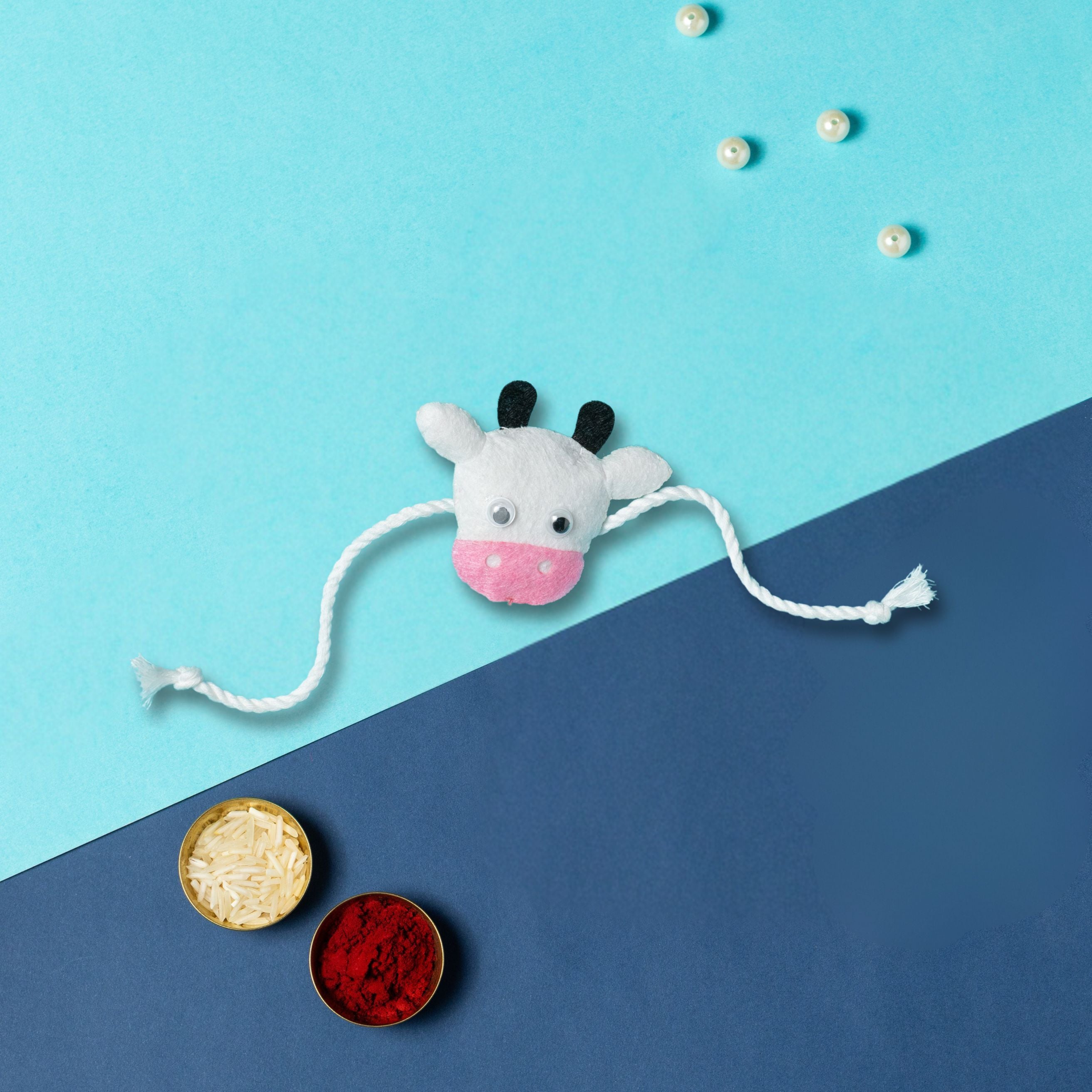 Cow Rakhi | Non Personalised Kids Rakhi