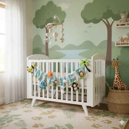 Animals In the Jungle | Personalised Bunting for kids