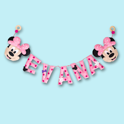 Minnie Mouse | Personalised Bunting for kids