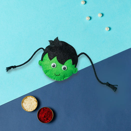 Hulk Rakhi | Non Personalised Kids Rakhi