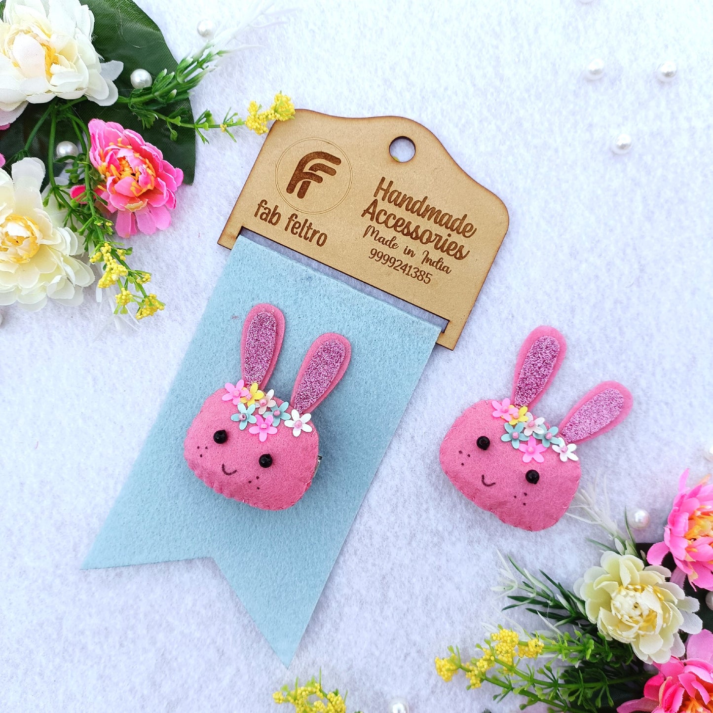 Bunny Hair Clip | Kids Hair Accessories