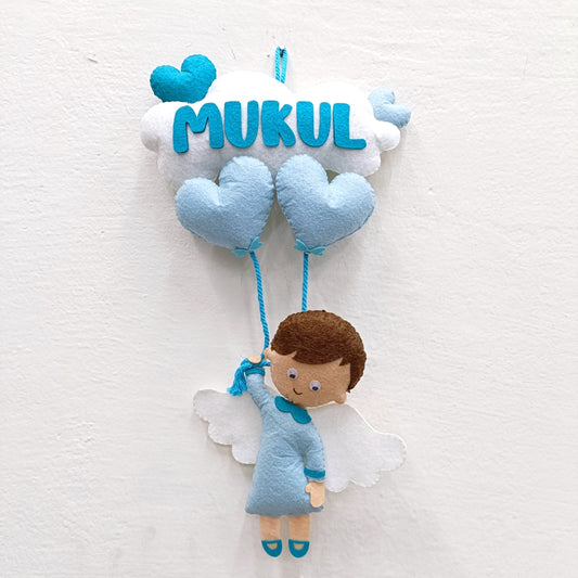 Baby Boy | Personalised Felt Kids Small Hanging