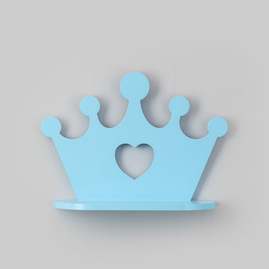 Crown Wall Shelf | Kids Room Decor