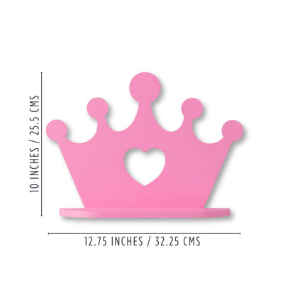 Crown Wall Shelf | Kids Room Decor