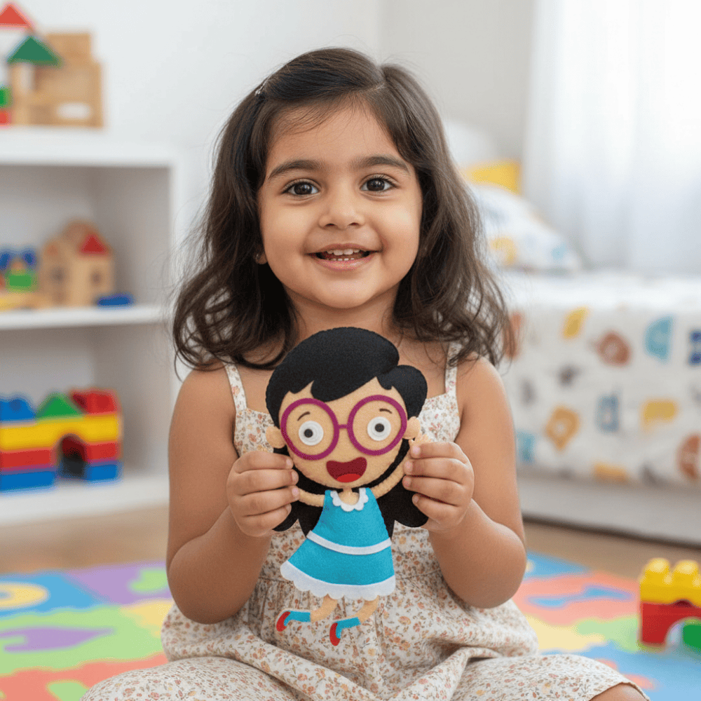 Cute Girl | Felt Toys for Kids