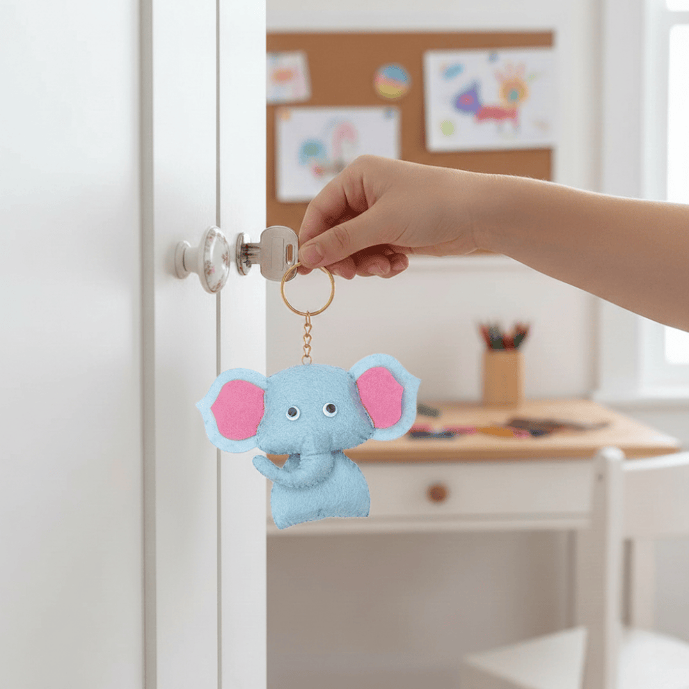 Elephant Keychain | Return Gifts | Bag Tags – Fab Feltro