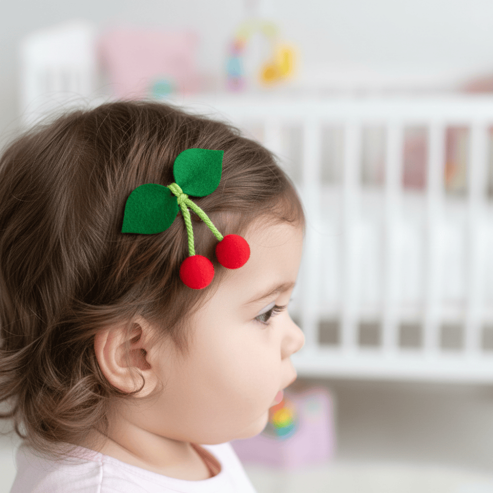 Cherry Hair Clip | Kids Hair Accessories