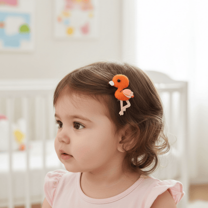 Flamingo Hair Clip | Kids Hair Accessories