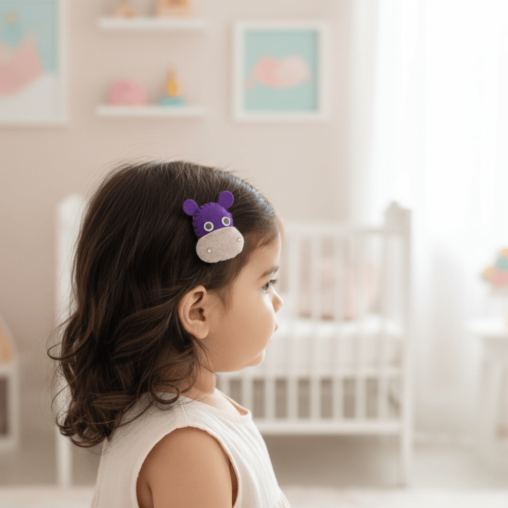 Hippo Hair Clip | Kids Hair Accessories