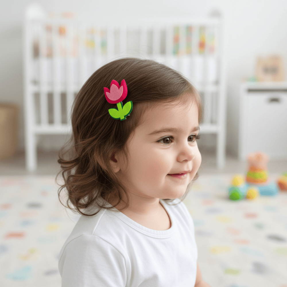 Lotus Hair Clip | Kids Hair Accessories