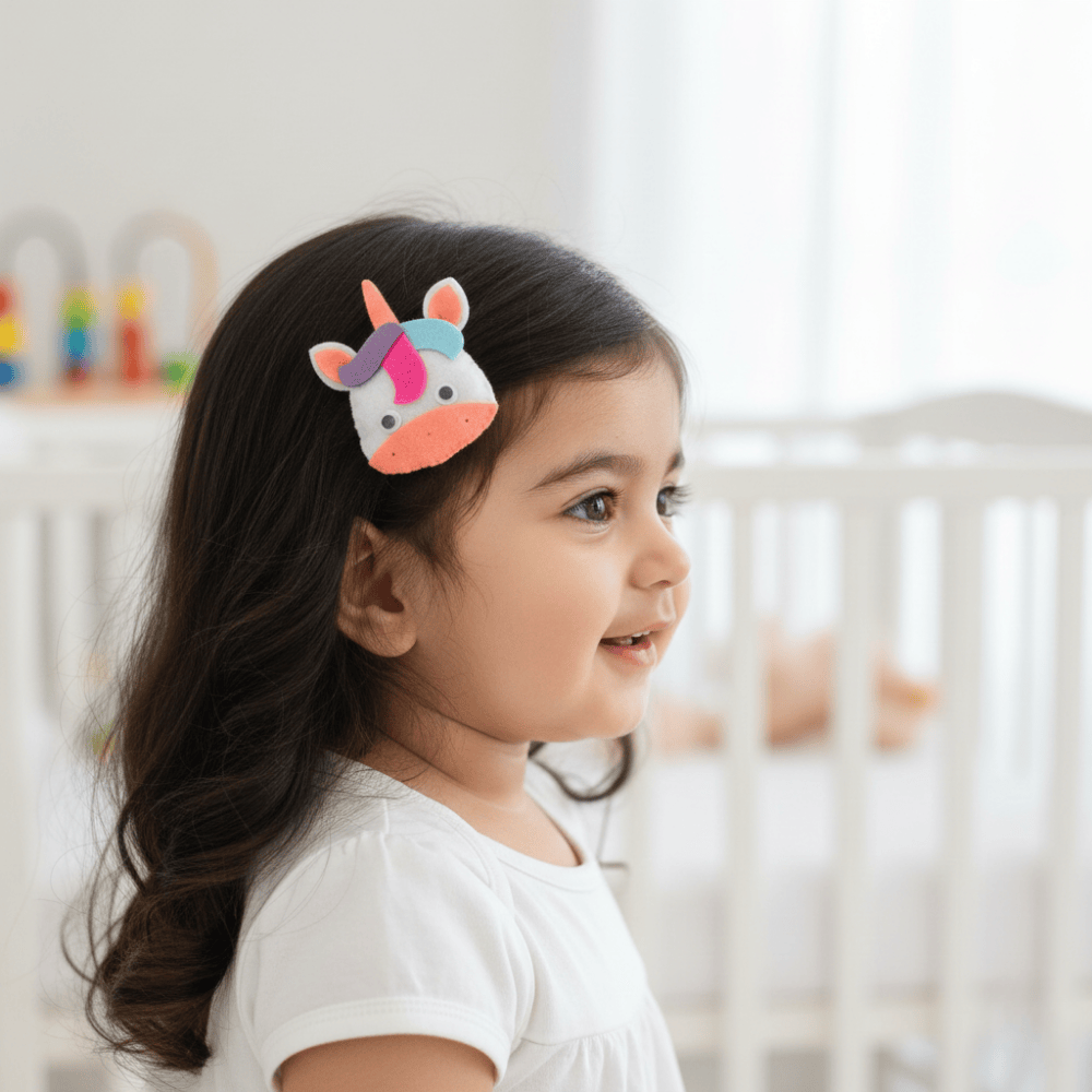 Unicorn Hair Clip | Kids Hair Accessories