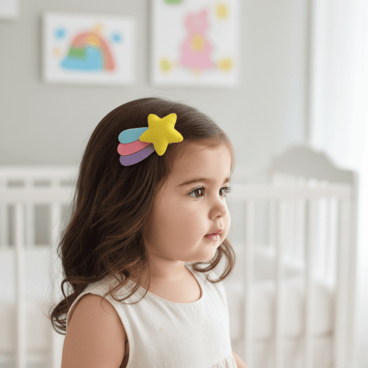 Rainbow Star Hair Clip | Kids Hair Accessories
