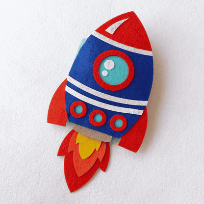 Spaceship Pencil Colours Set | Personalised Cute Stuff for Kids (Copy)