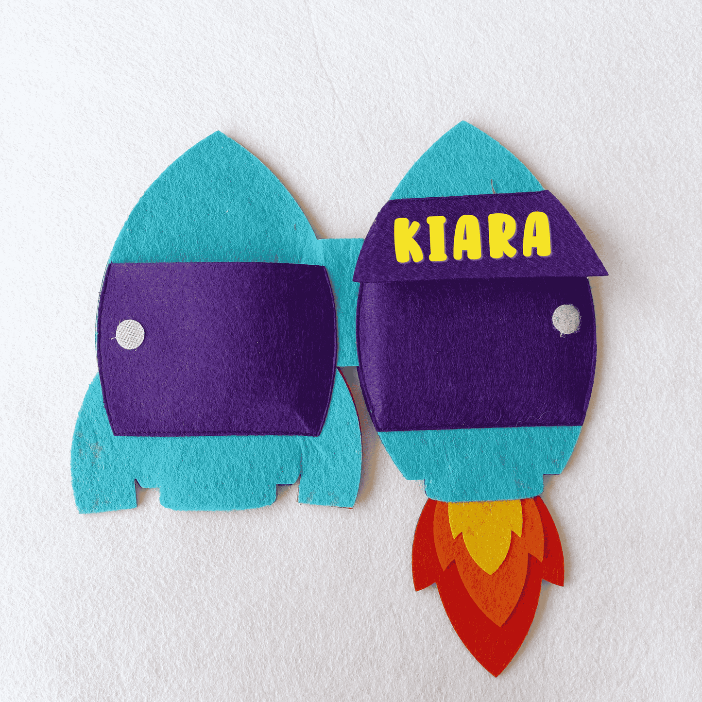 Spaceship Pencil Colours Set | Personalised Cute Stuff for Kids