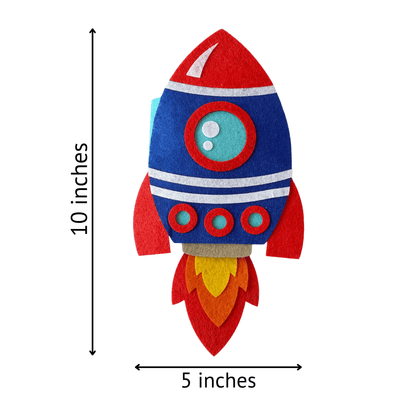 Spaceship Pencil Colours Set | Personalised Cute Stuff for Kids (Copy)