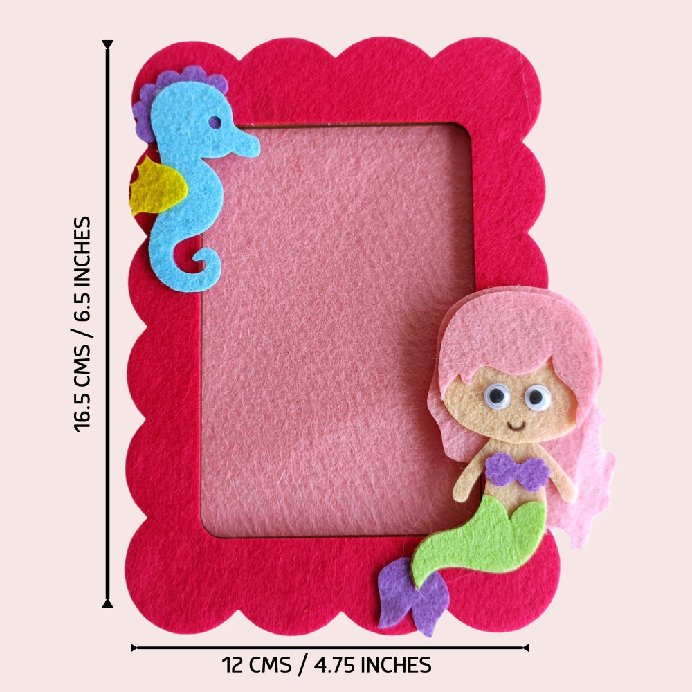 Little Sea Star | Personalised Magnetic Felt Photo Frame