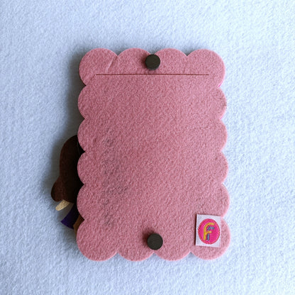 Pretty as a Doll | Personalised Magnetic Felt Photo Frame