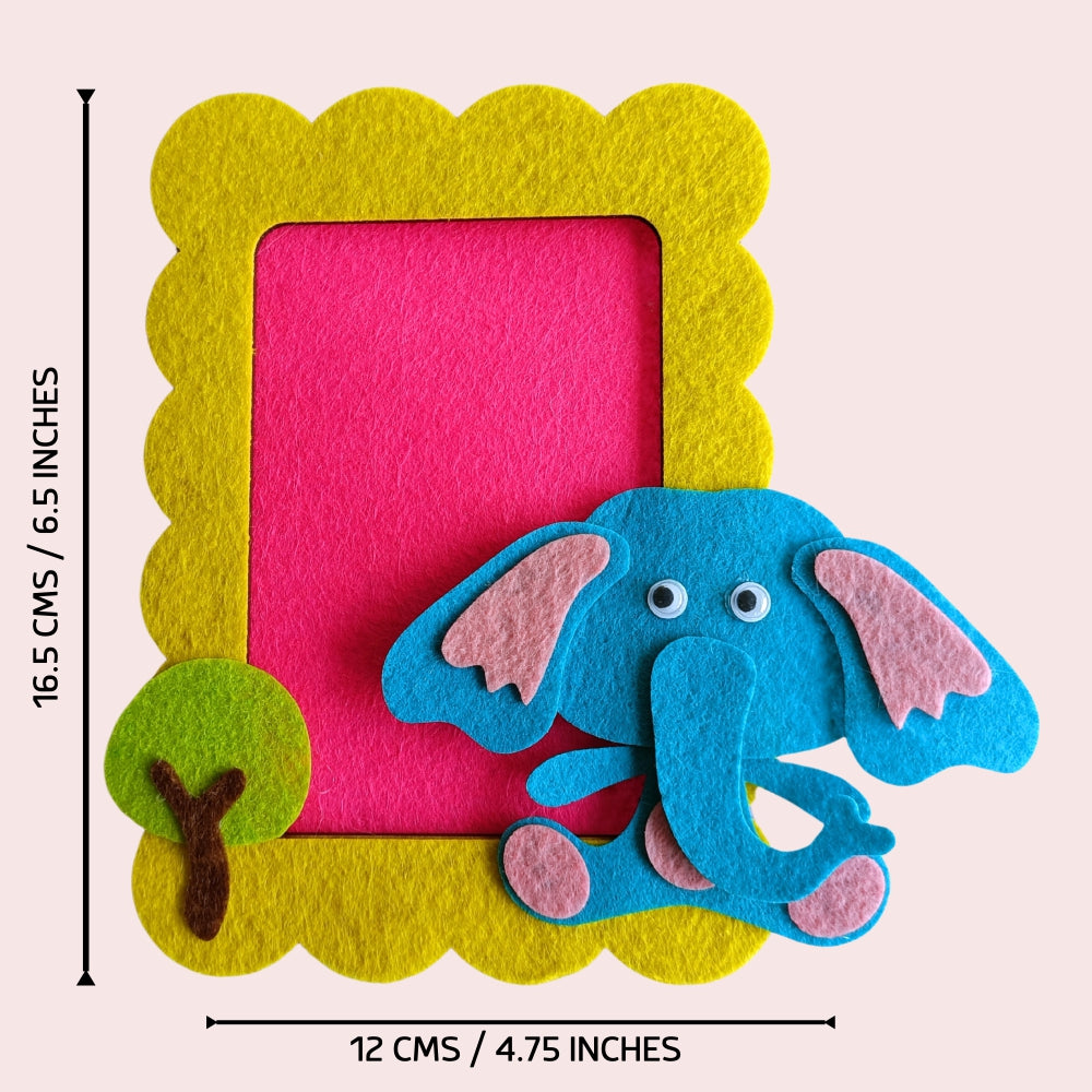 Trunkful of Memories | Personalised Magnetic Felt Photo Frame