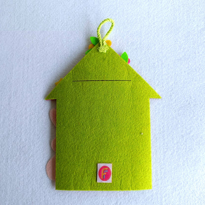 Home Of Memories | Personalised Magnetic Felt Photo Frame
