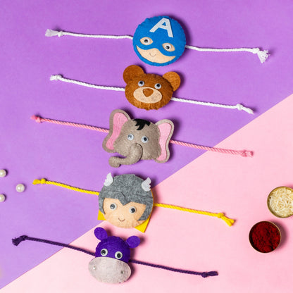 Turtle Combo with Chocolates, Roli and Chawal | Personalised Kids Rakhi