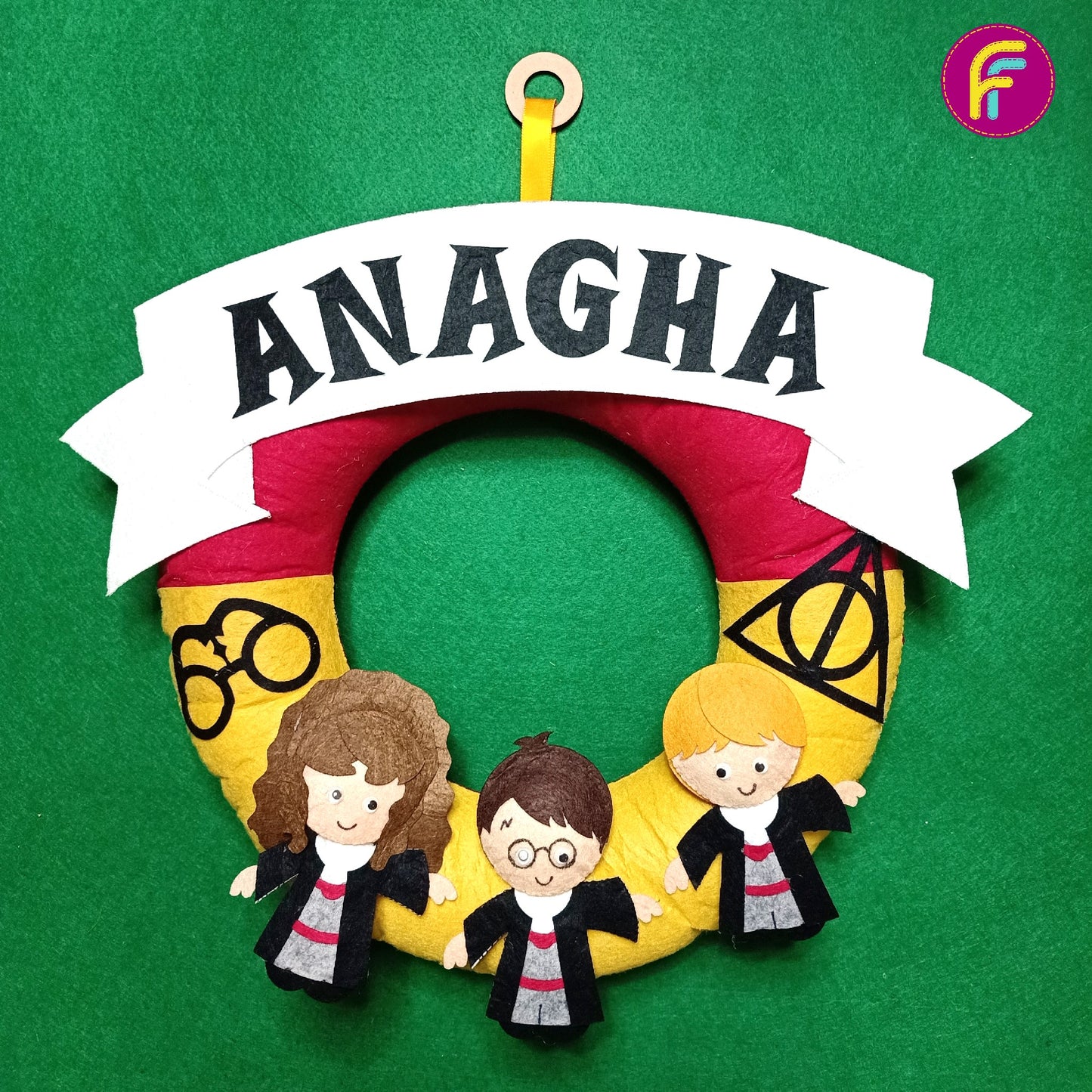 Harry Potter Hanging | Personalised Felt Kids Hanging