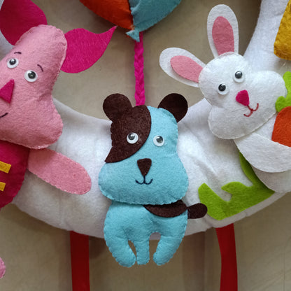 Nature and Animal Lover | Personalised Felt Kids Hanging