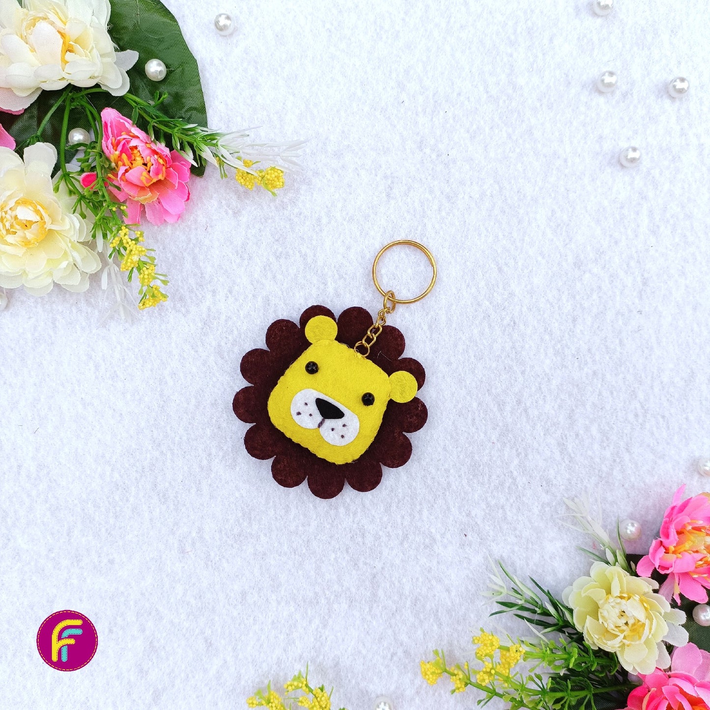 Lion Keychain