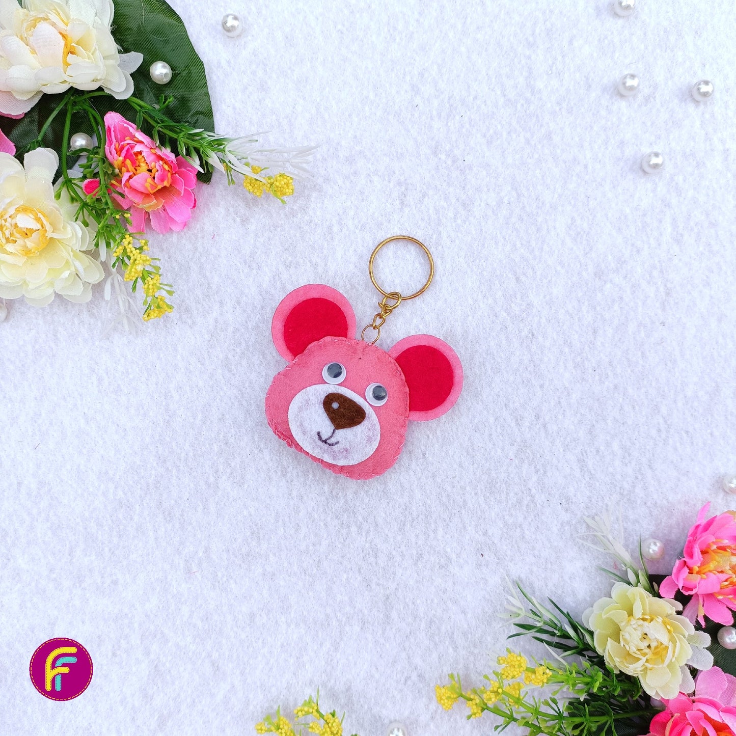 Teddy Keychain