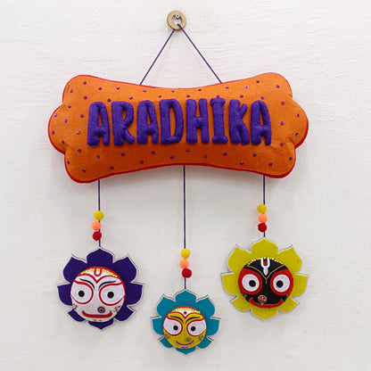 Jaganath Hanging | Personalised Felt Kids Hanging