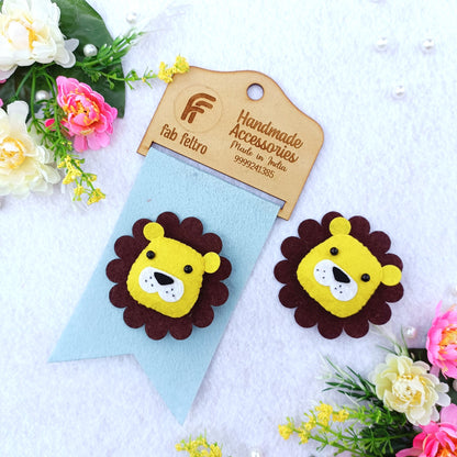 Lion Hair Clip | Kids Hair Accessories