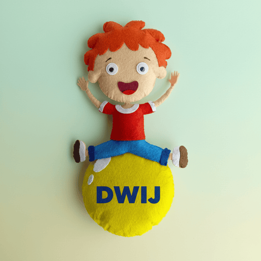 Little Boy’s World | Personalised Felt Kids Small Hanging | Return Gifts