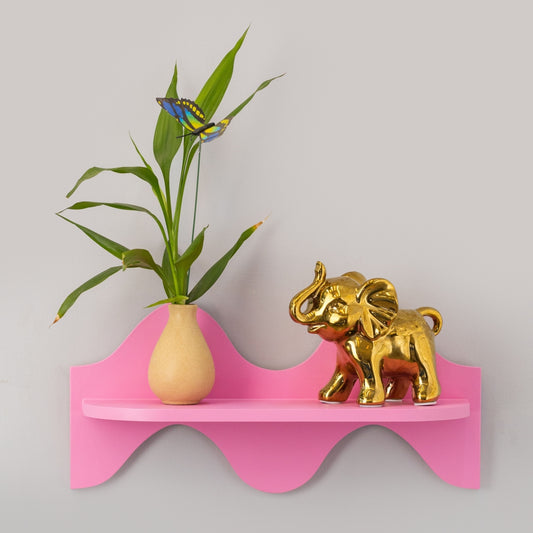 Wavy Wall Shelf | Kids Room Decor